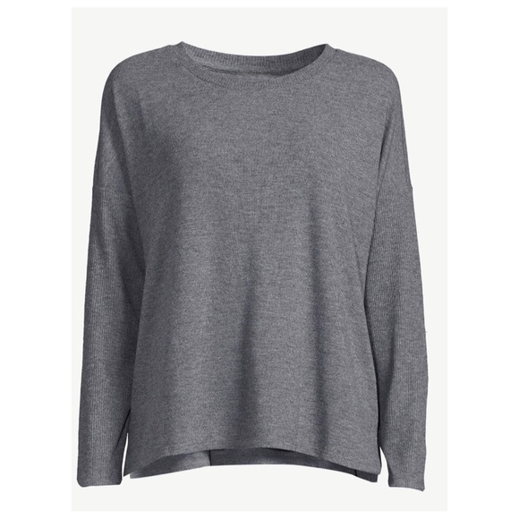 JOYSPUN WOMEN’S HACCI KNIT SLEEP TOP - Picture 3 of 6